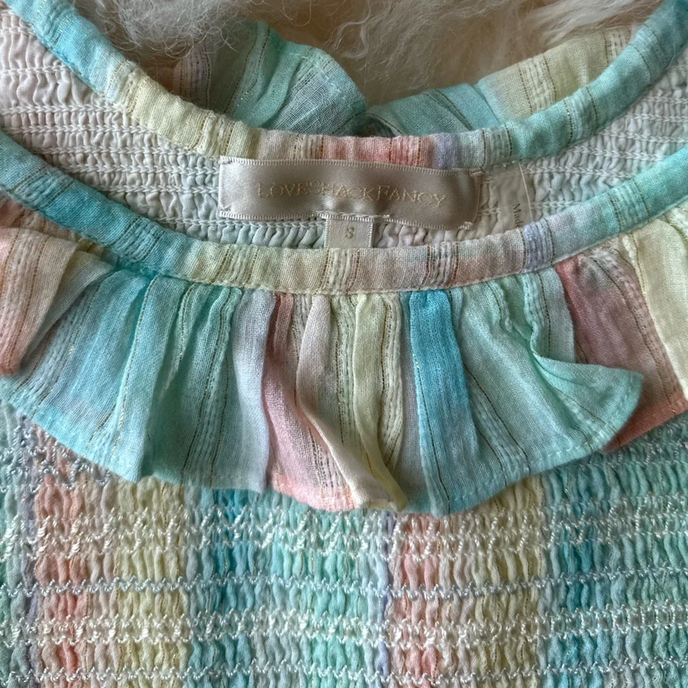 LoveShackFancy- Camilla top- Multi Horizon - Picture 3 of 5